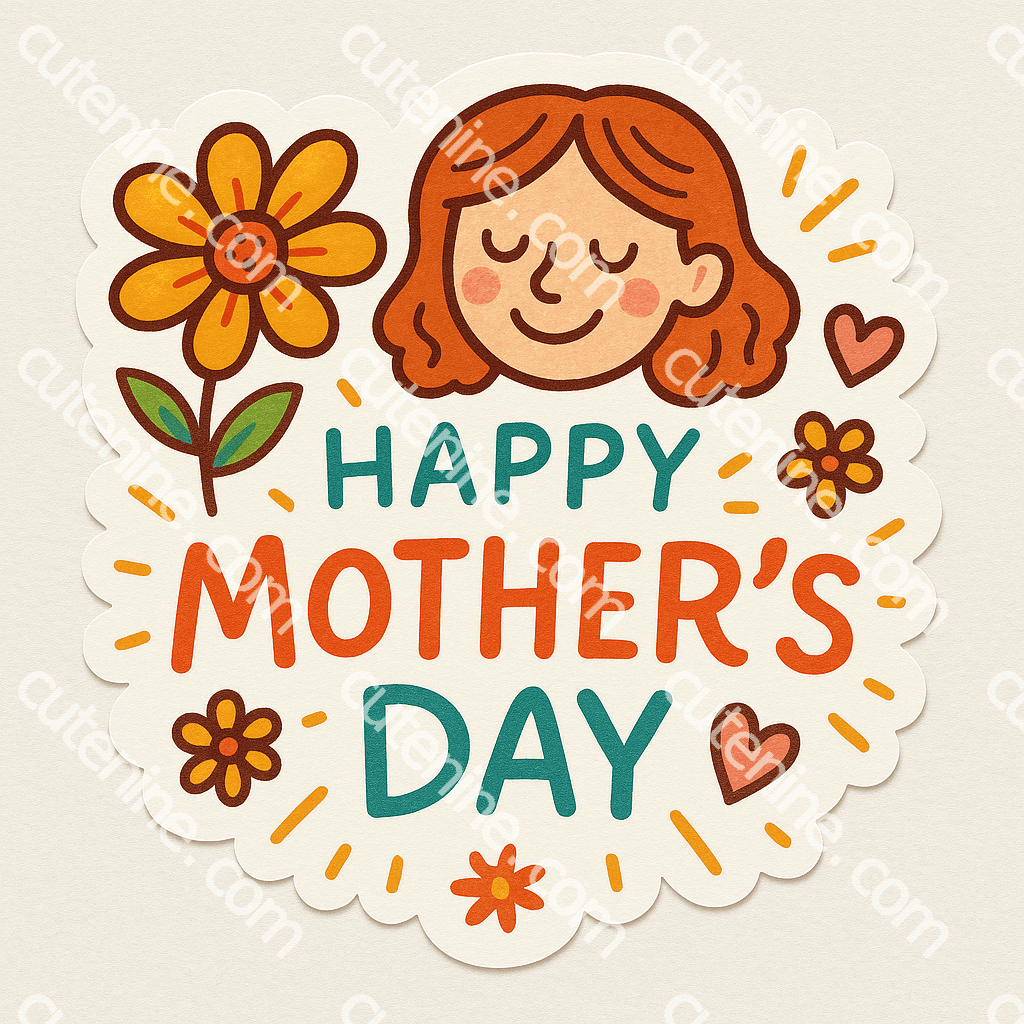 Mothers day sticker 3