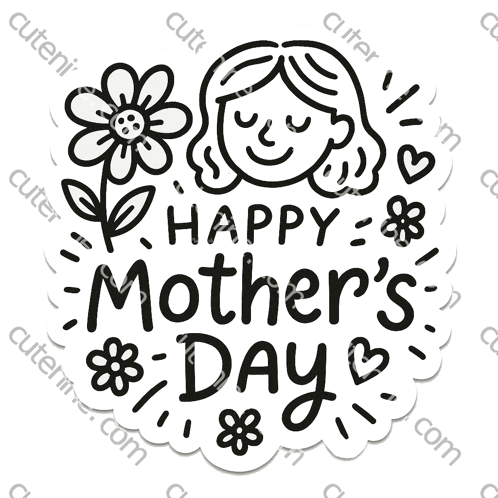 Mothers day sticker 4